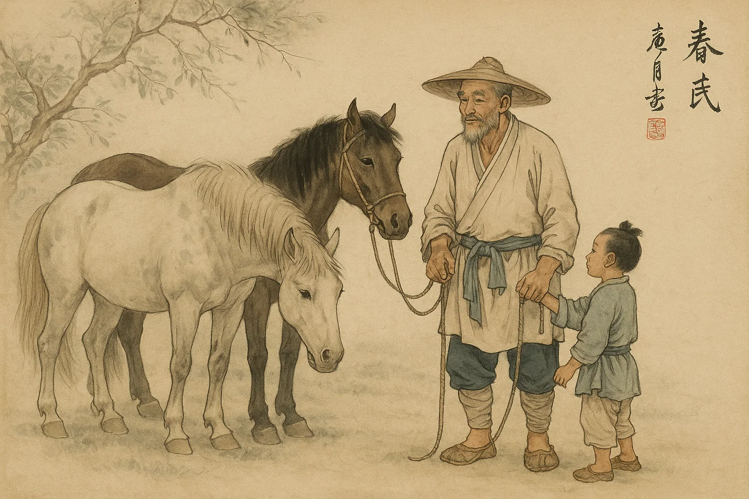 The Story of the Chinese Farmer (Taoist Parable)